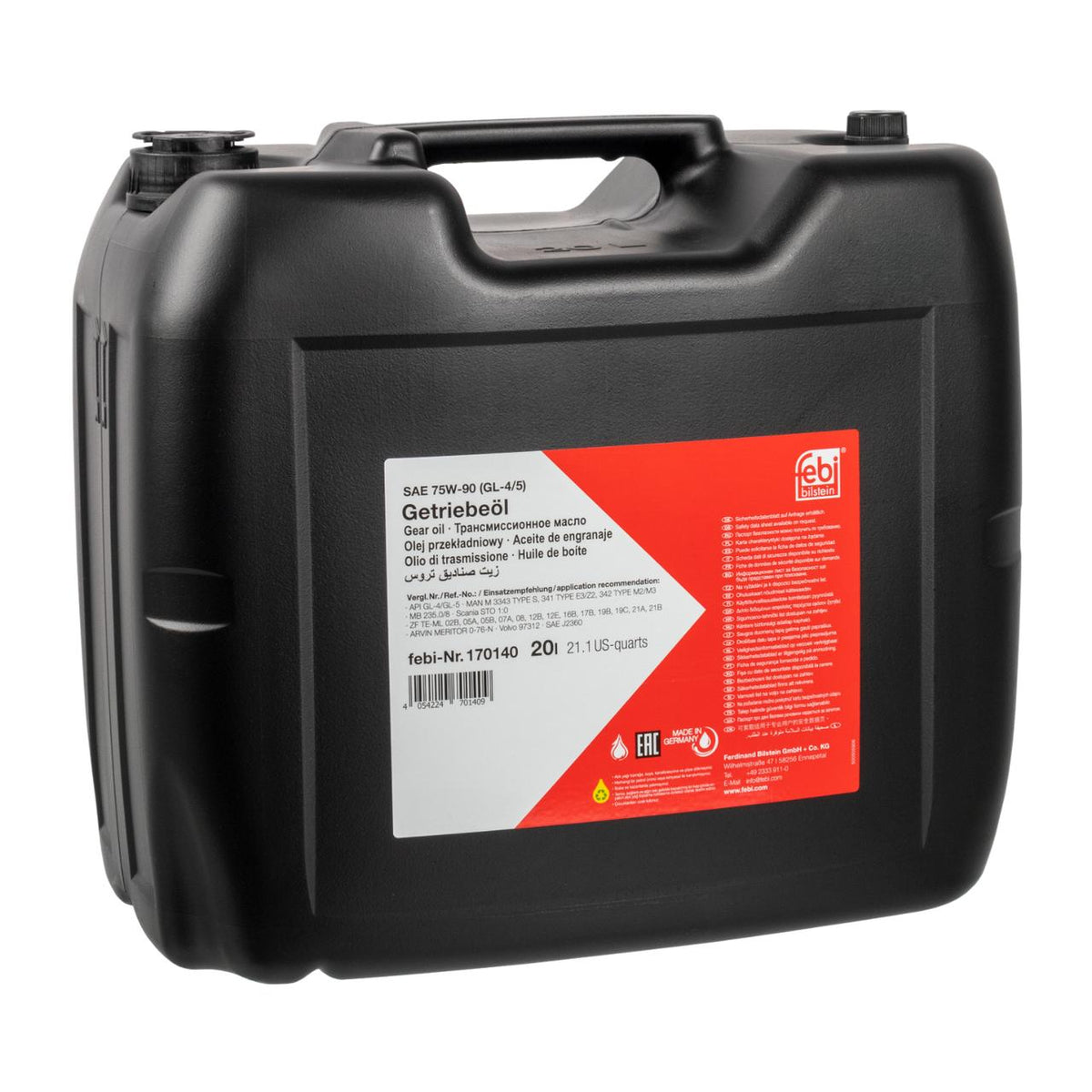 Febi Bilstein Gear Oil Liquids 170140 - Land Rover Defender L316