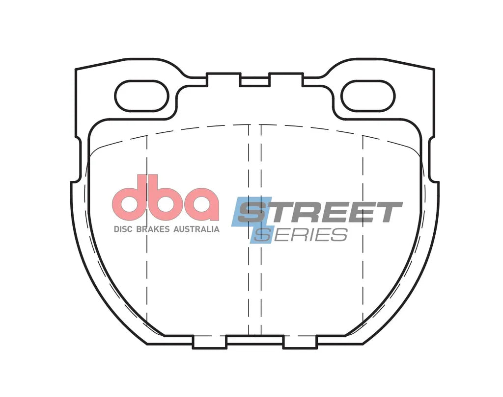 Disc Brakes Australia Brake Pads Street Series Semi-metallic | Rear Axle DB1306SS - Land Rover Defender L316