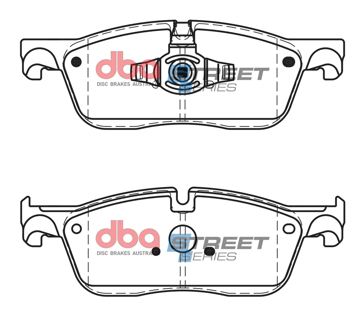 Disc Brakes Australia Brake Pads Street Series Ceramic | Front Axle DB15058SS - LAND ROVER DISCOVERY SPORT (L550)