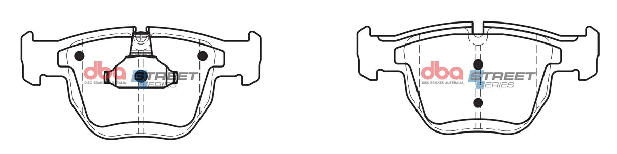 Disc Brakes Australia Brake Pads Street Series Semi-metallic | Front Axle DB2054SS - LAND ROVER RANGE ROVER Mk III (L322) 4.2 4x4