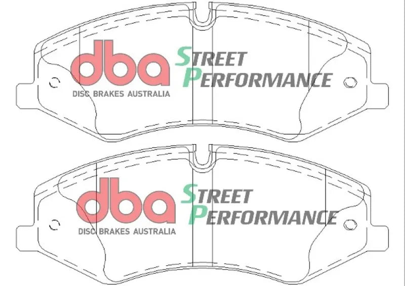 Disc Brakes Australia Brake Pads Street Performance | Front Axle DB2203SP - Land Rover Discovery 3 / 4