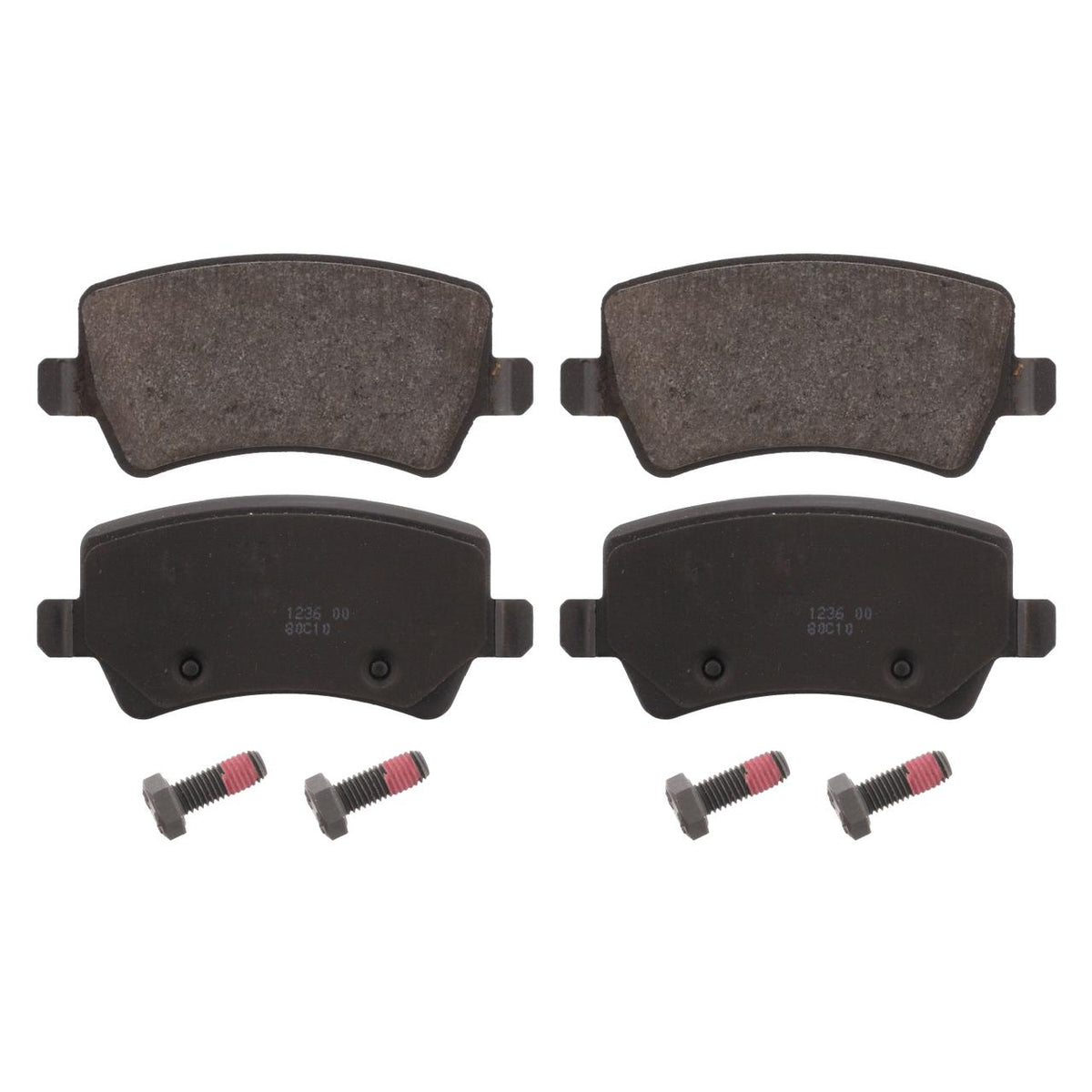 Febi Bilstein Brake Pad Set Braking 16625 - LAND ROVER FREELANDER 2 (L359) 2.2 TD4 4x4