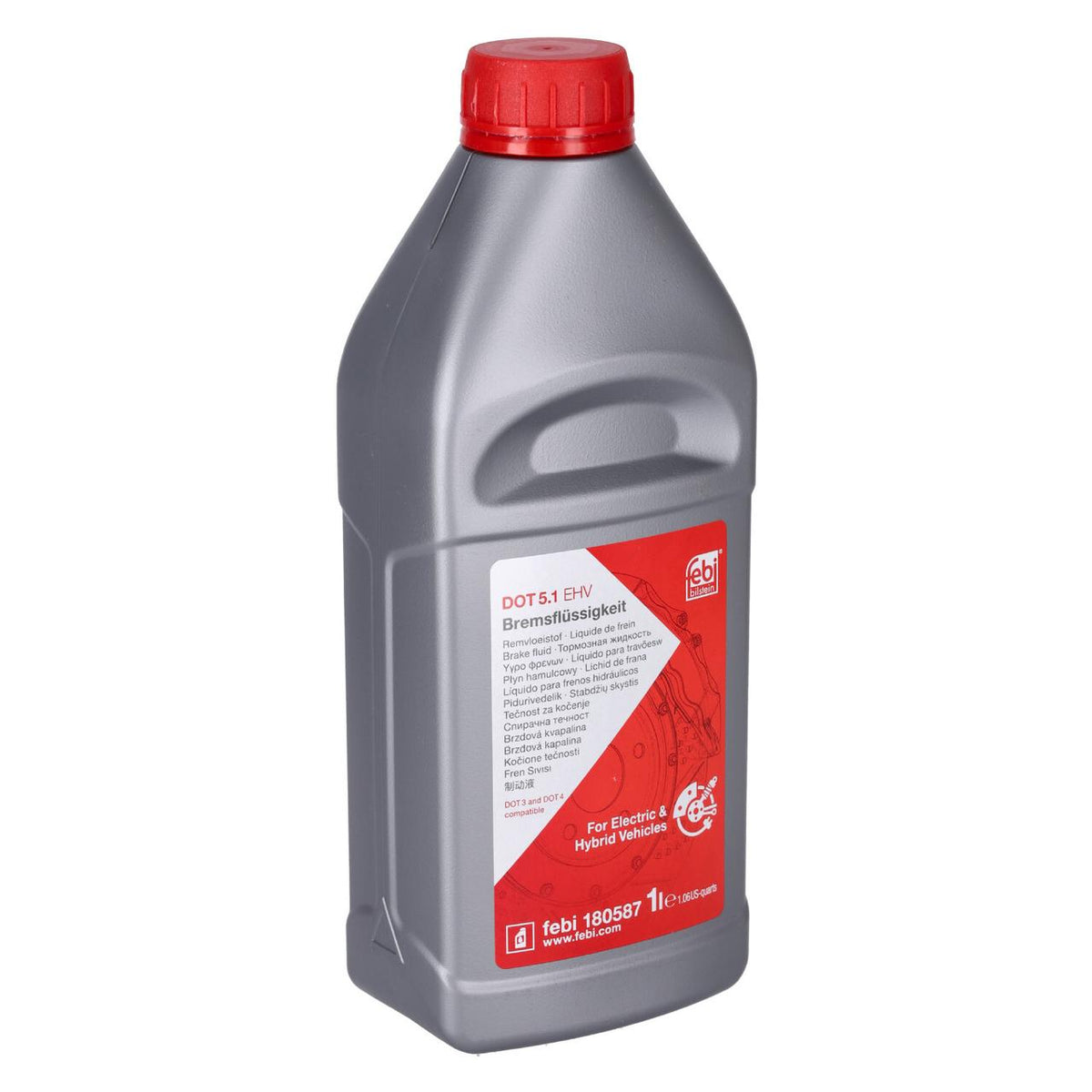 Febi Bilstein Brake Fluid Liquids 180587 - Land Rover Discovery Mk2