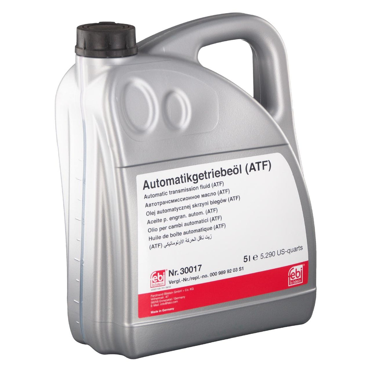 Febi Bilstein Automatic Transmission Fluid ( Liquids 30017 - Land Rover Discovery Mk2