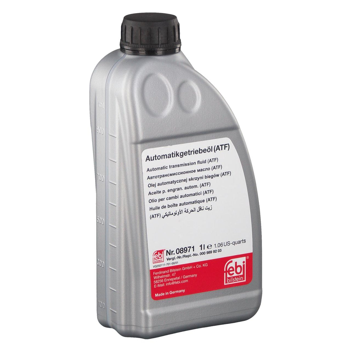 Febi Bilstein Automatic Transmission Fluid ( Liquids 08971 - LAND ROVER FREELANDER I (L314) 1.8 i 16V 4x4