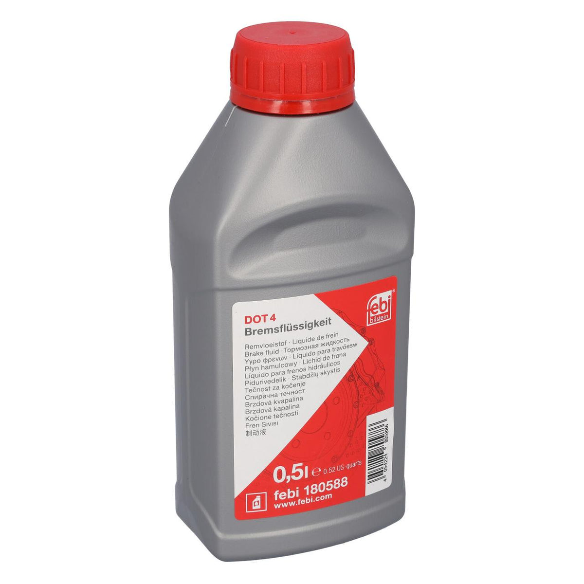 Febi Bilstein Brake Fluid Liquids 180588 - LAND ROVER FREELANDER 2 (L359) 2.2 TD4 4x4