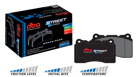 Disc Brakes Australia Brake Pads Street Series Ceramic | Rear Axle DB1130SS - Land Rover Discovery 3 / 4
