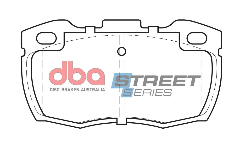 Disc Brakes Australia Brake Pads Street Series Semi-metallic | Front Axle DB1305SS - Land Rover Defender L316
