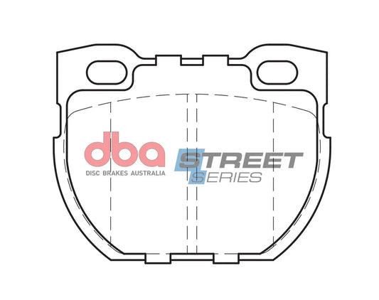 Disc Brakes Australia Brake Pads Street Series Semi-metallic | Rear Axle DB1306SS - Land Rover Defender L316