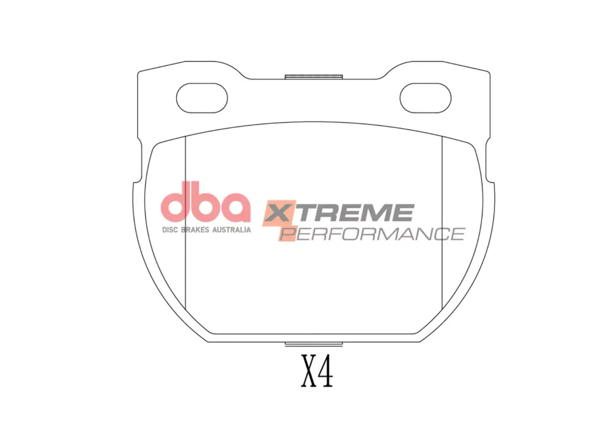 Disc Brakes Australia Brake Pads Xtreme Performance | Rear Axle DB1306XP - Land Rover Defender L316