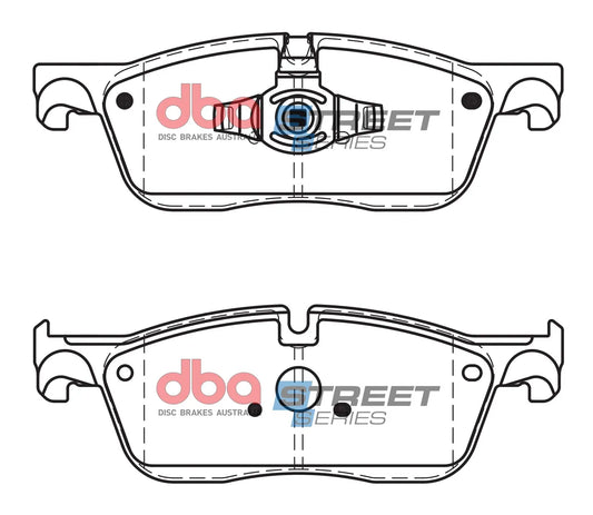 Disc Brakes Australia Brake Pads Street Series Ceramic | Front Axle DB15058SS - LAND ROVER DISCOVERY SPORT (L550)