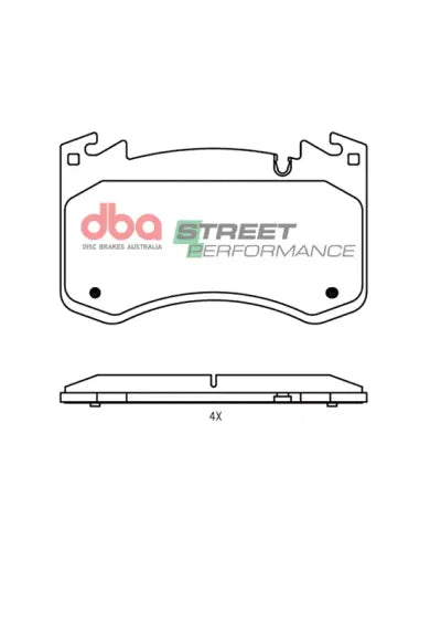 Disc Brakes Australia Brake Pads Street Performance | Front Axle DB15291SP - LAND ROVER RANGE ROVER V (L460) D350 MHEV AWD