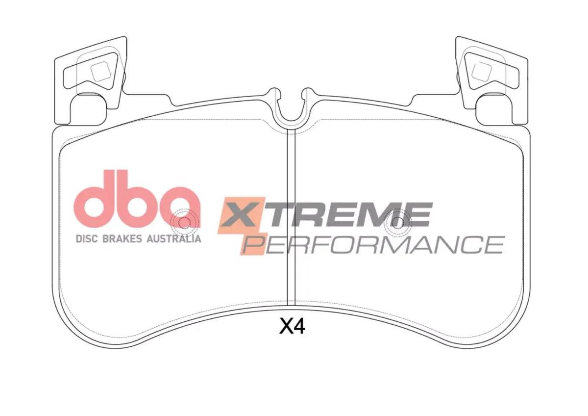 Disc Brakes Australia Brake Pads Xtreme Performance | Front Axle DB15313XP - Land Rover Defender L663