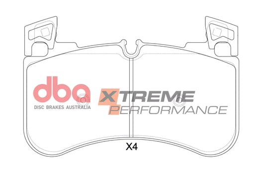 Disc Brakes Australia Brake Pads Xtreme Performance | Front Axle DB15313XP - Land Rover Defender L663