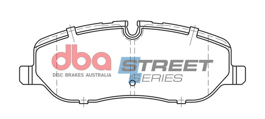 Disc Brakes Australia Brake Pads Street Series Semi-metallic | Front Axle DB1780SS - Land Rover Discovery 3 / 4