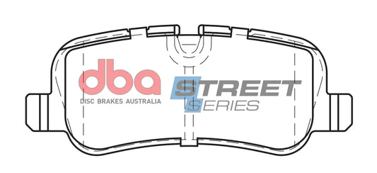Disc Brakes Australia Brake Pads Street Series Ceramic | Rear Axle DB1781SS - Land Rover Discovery 3 / 4