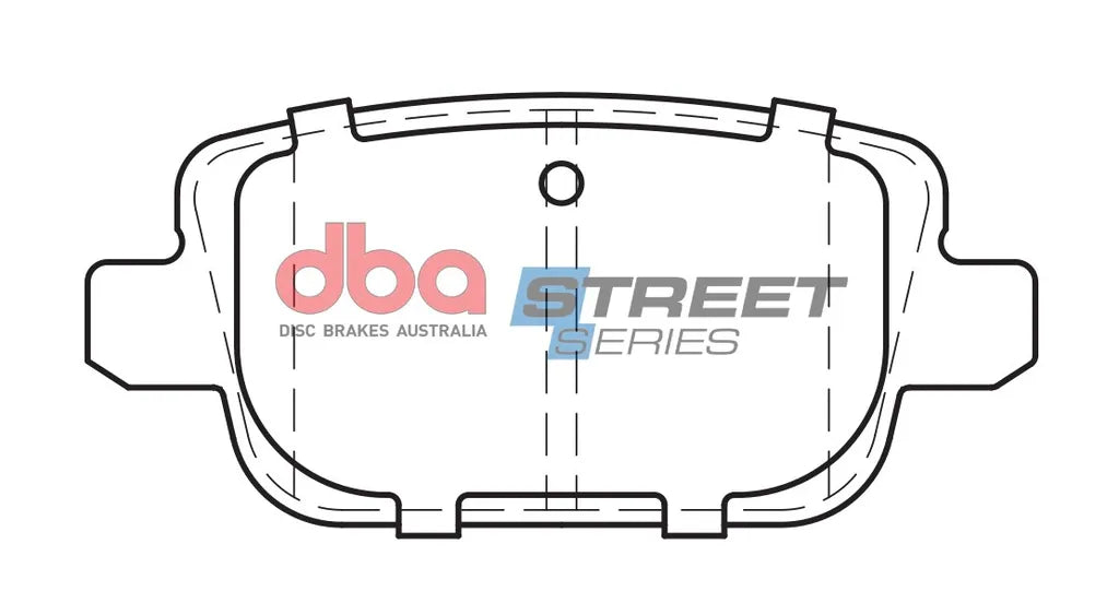 Disc Brakes Australia Brake Pads Street Series Ceramic | Rear Axle DB1999SS - LAND ROVER FREELANDER 2 (L359) 2.2 TD4 4x4