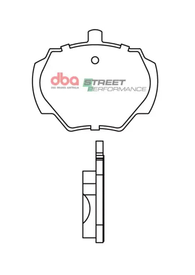 Disc Brakes Australia Brake Pads Street Performance | Rear DB843SP - Land Rover Defender L316