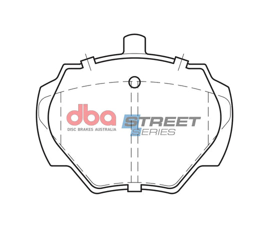 Disc Brakes Australia Brake Pads Street Series Ceramic | Rear Axle DB843SS - Land Rover Defender L316