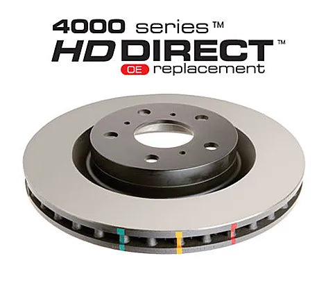 Disc Brakes Australia 4000 series - plain DBA4527 - LAND ROVER FREELANDER I (L314) 2.0 Td4 4x4