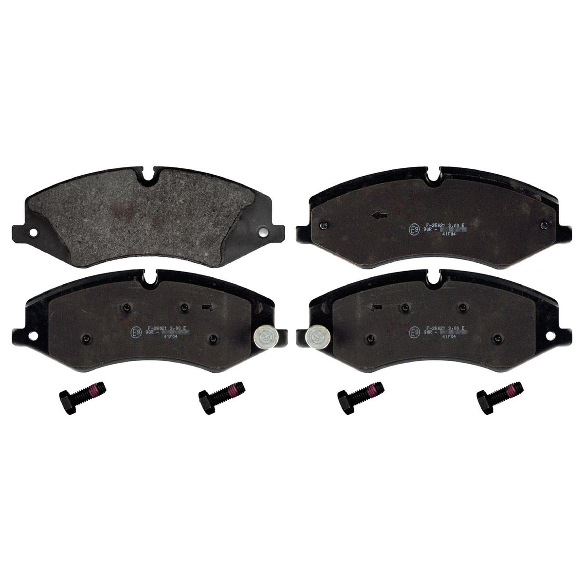 Febi Bilstein Brake Pad Set Braking 116124 - Land Rover Discovery 3 / 4
