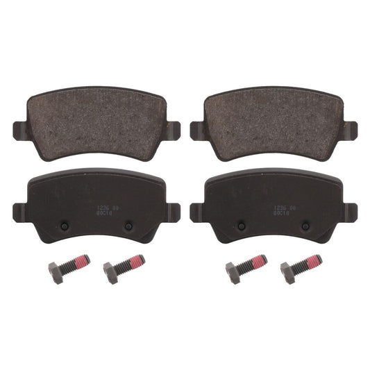 Febi Bilstein Brake Pad Set Braking 16625 - LAND ROVER FREELANDER 2 (L359) 2.0 Si4 4x4