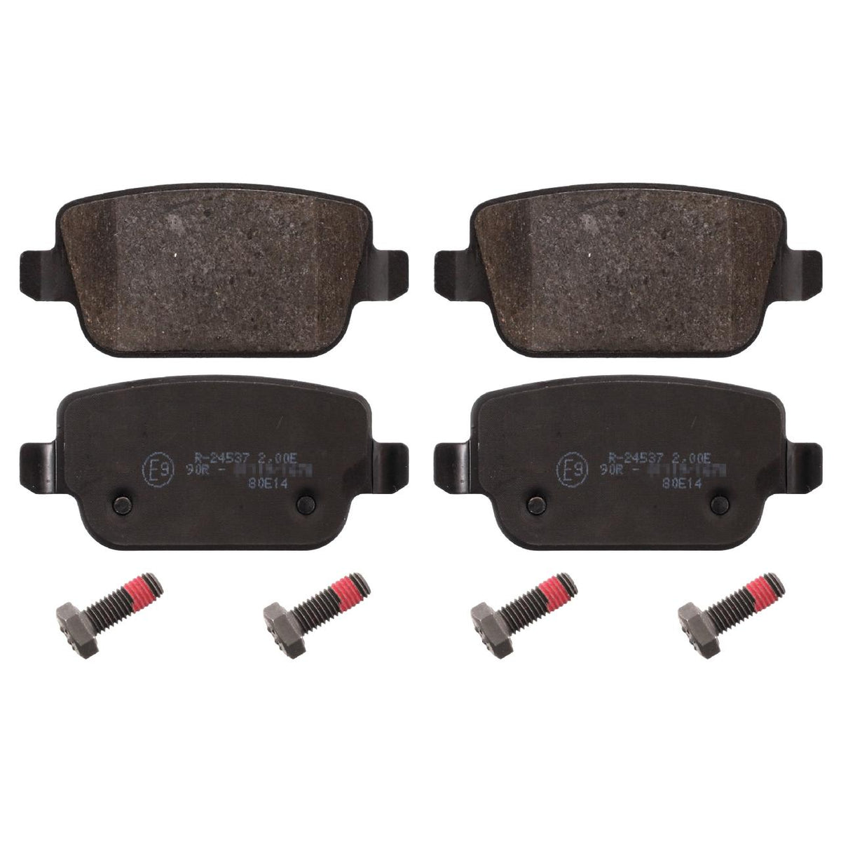 Febi Bilstein Brake Pad Set Braking 16642 - LAND ROVER FREELANDER 2 (L359) 2.2 TD4 4x4
