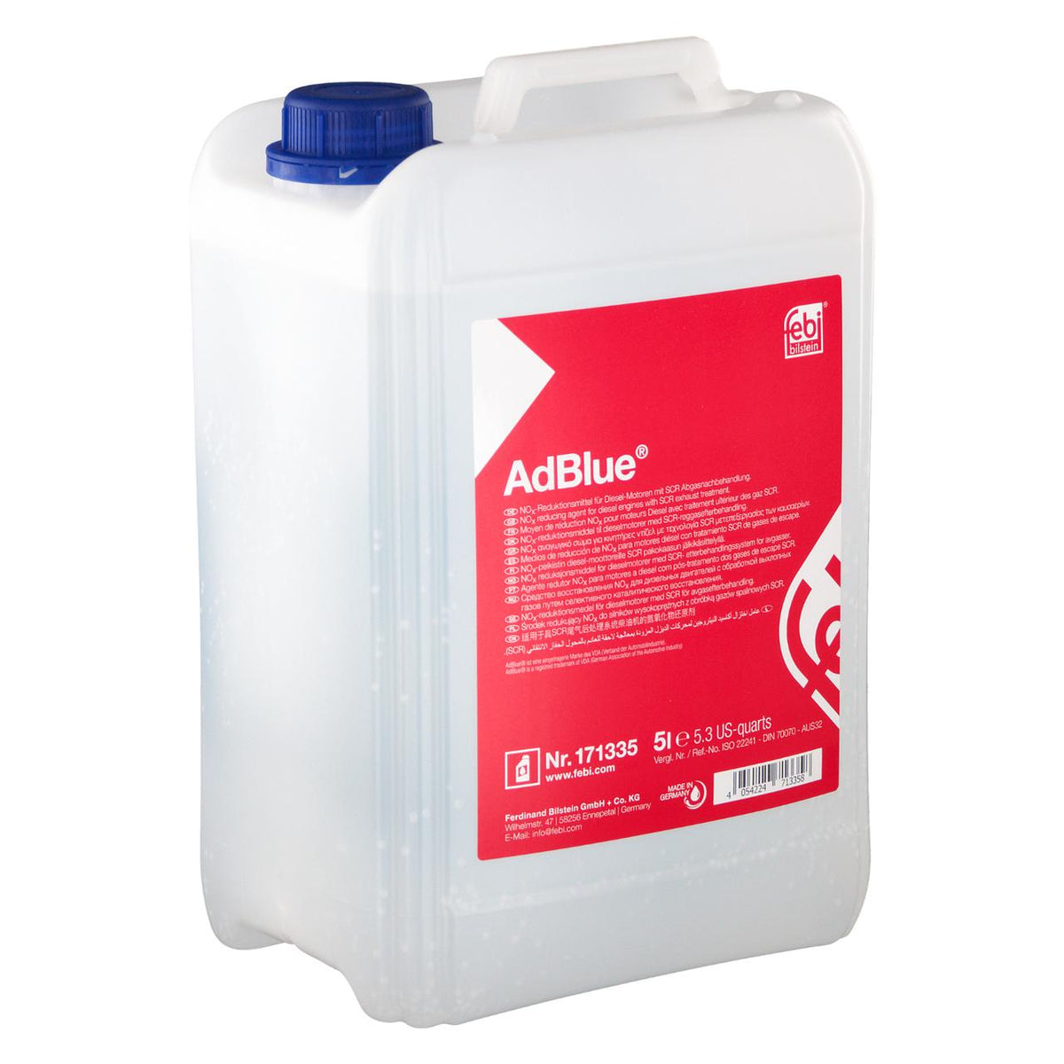 Febi Bilstein AdBlue Liquids 171335 - LAND ROVER RANGE ROVER V (L460) D350 MHEV AWD