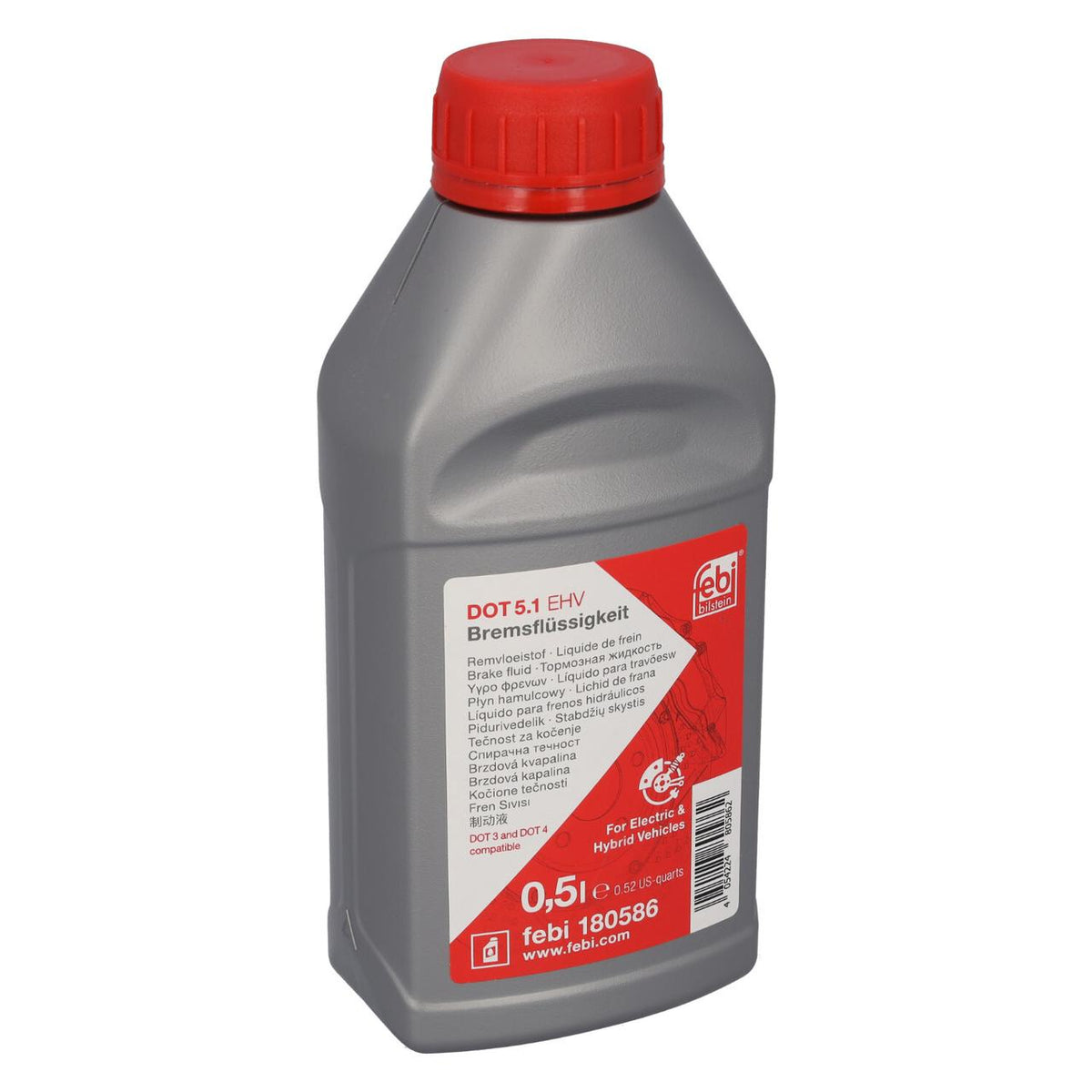 Febi Bilstein Brake Fluid Liquids 180586 - LAND ROVER FREELANDER 2 (L359) 2.2 TD4 4x4