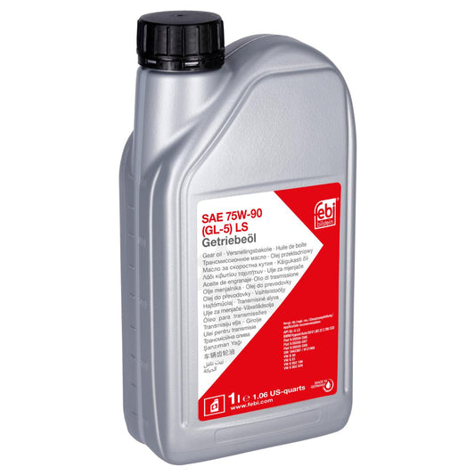 Febi Bilstein Febi SAE 75W-90 GL-5 LS Gear Oil 1L 194490 - LAND ROVER FREELANDER I (L314) 1.8 16V 4x4