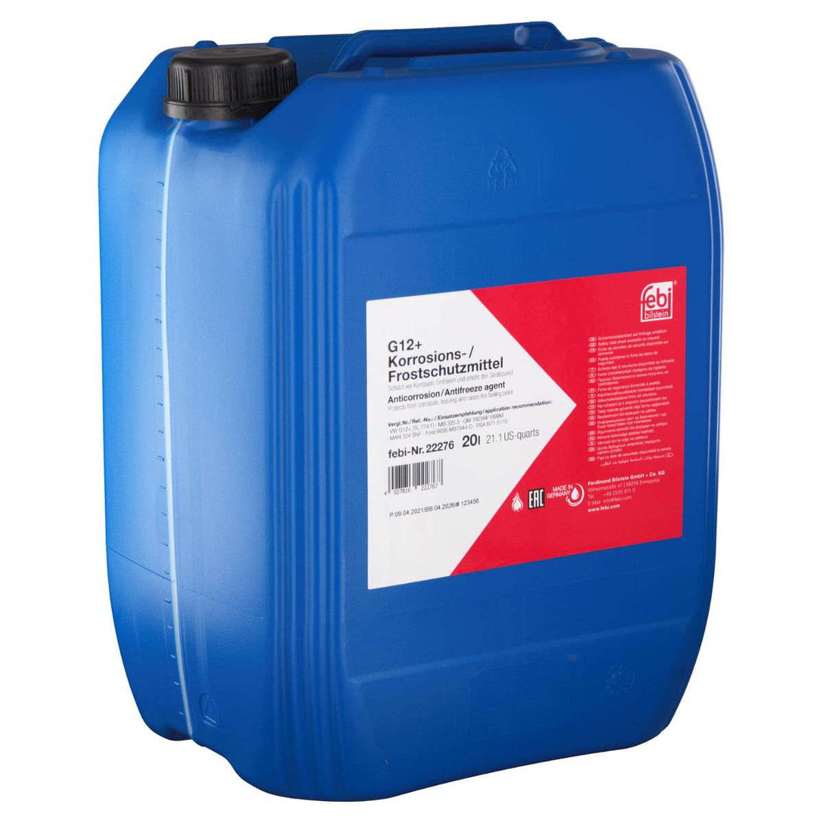 Febi Bilstein Coolant Liquids 22276 - LAND ROVER FREELANDER 2 (L359) 2.2 TD4 4x4