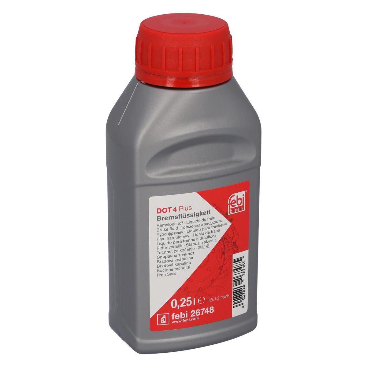 Febi Bilstein Brake Fluid Liquids 26748 - LAND ROVER FREELANDER 2 (L359) 2.2 TD4 4x4